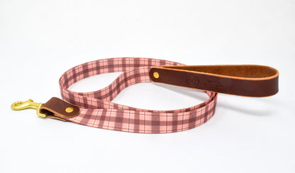 Wholesale - The Whiskey Tartan Dog Leashes - Whiskey Leatherworks