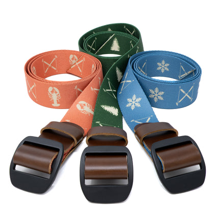 Ski & Snowboard Lightweight Webbing Belts