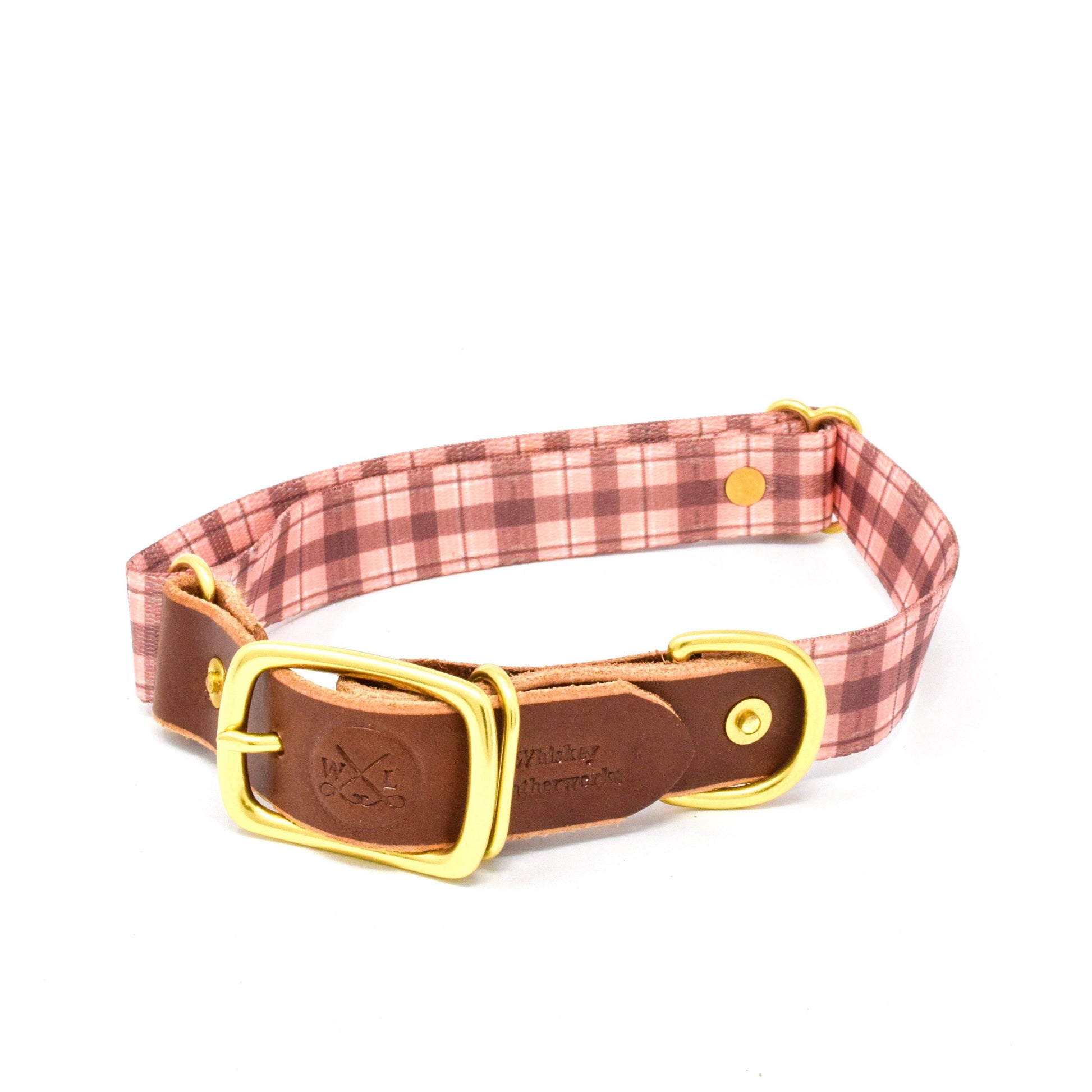 Wholesale - The Tartan Dog Collars - Whiskey Leatherworks