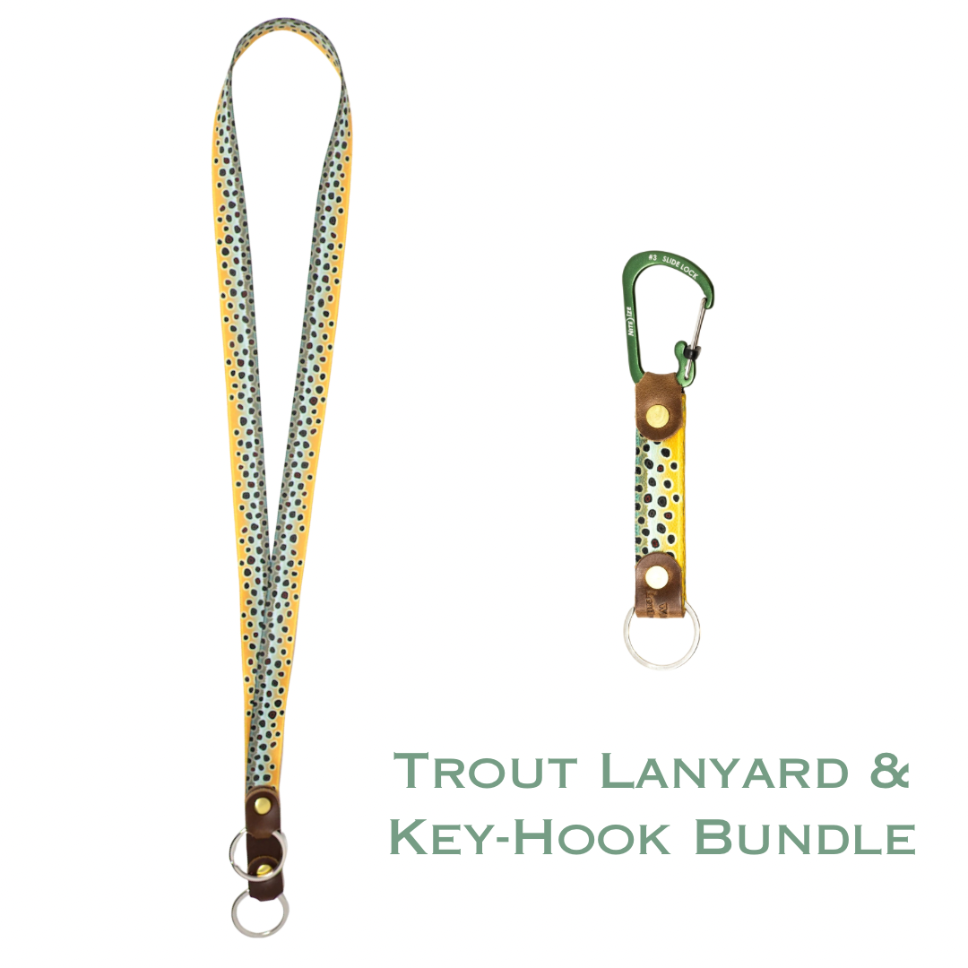 The Trout Lanyard & Key-Hook Bundle