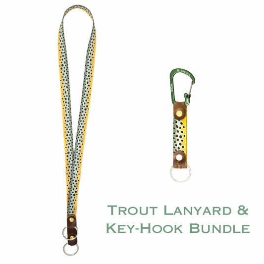 The Trout Lanyard & Key-Hook Bundle