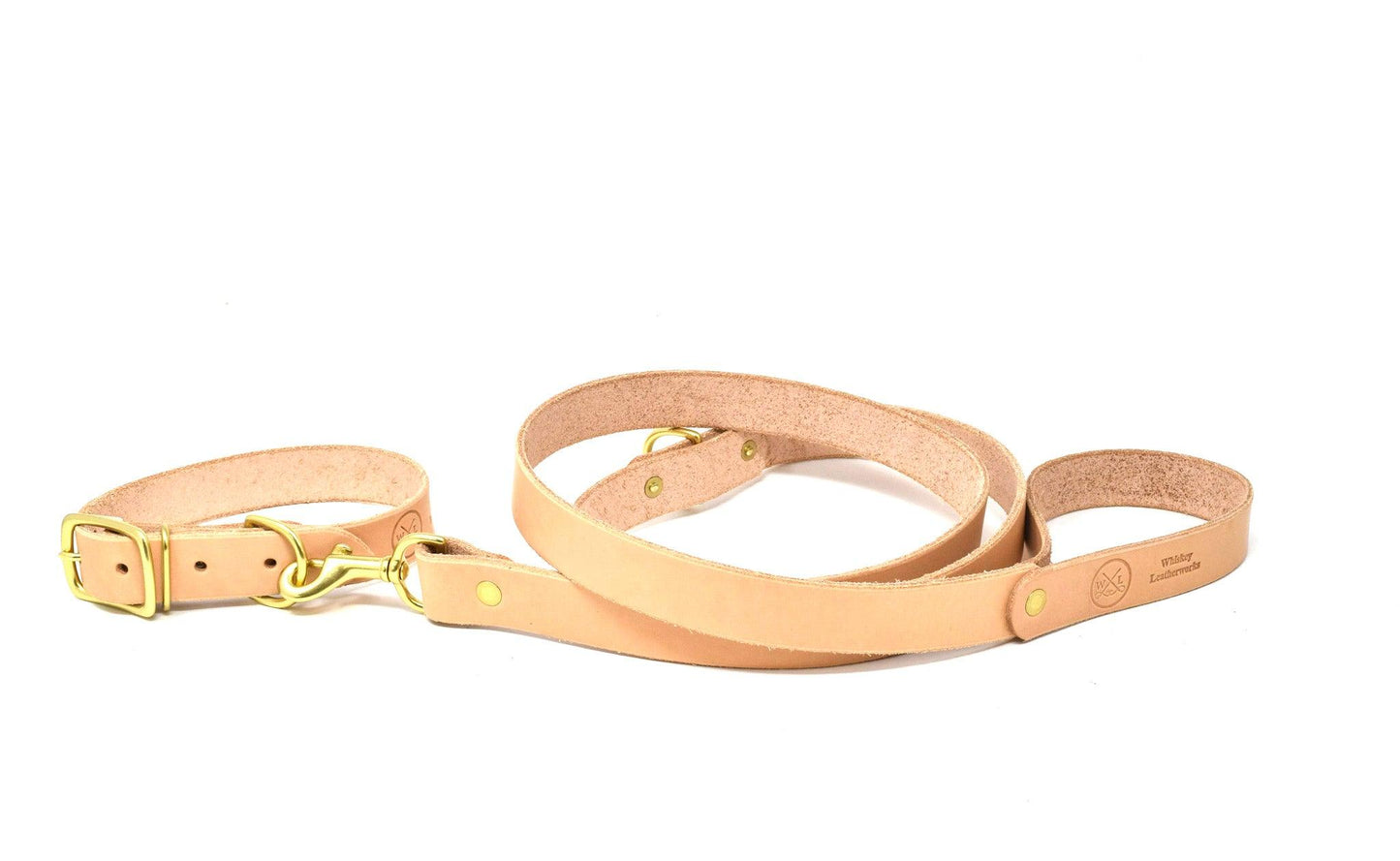 Full Leather Dog Bundle - Whiskey Leatherworks