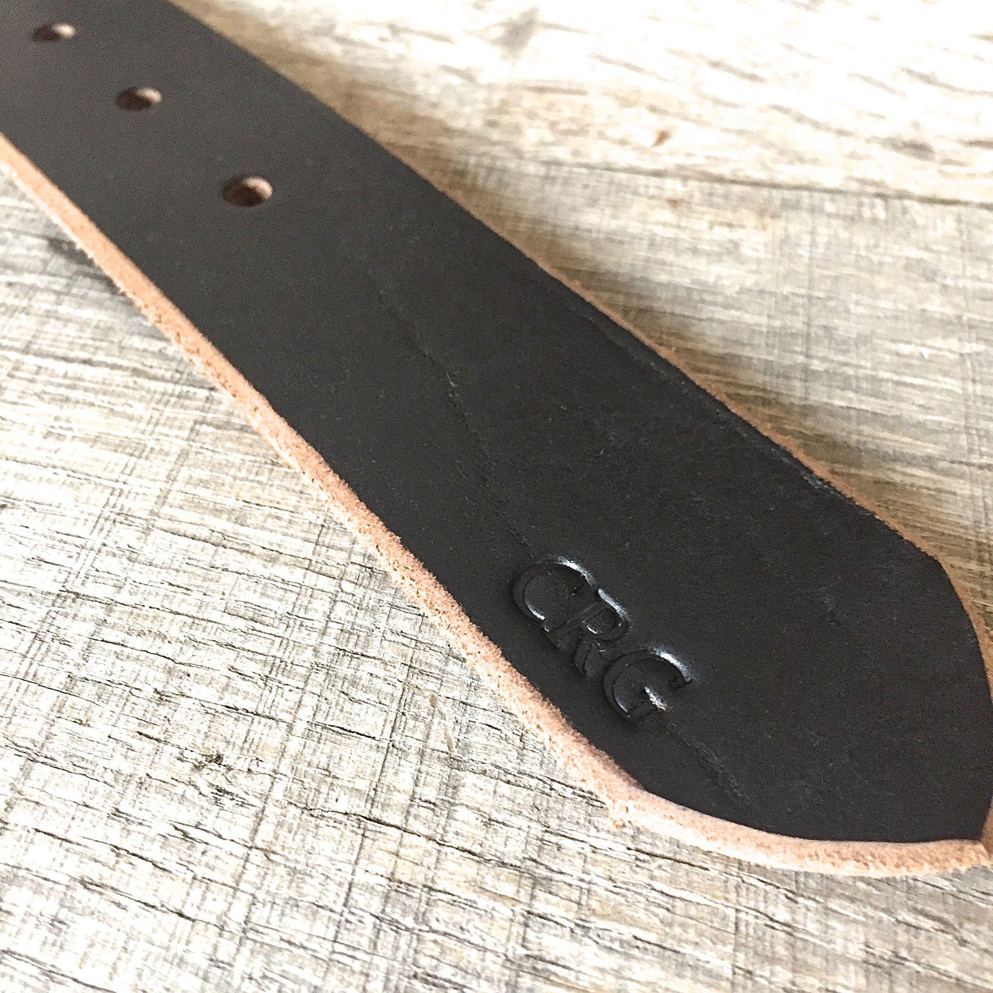 Monogramming - Whiskey Leatherworks