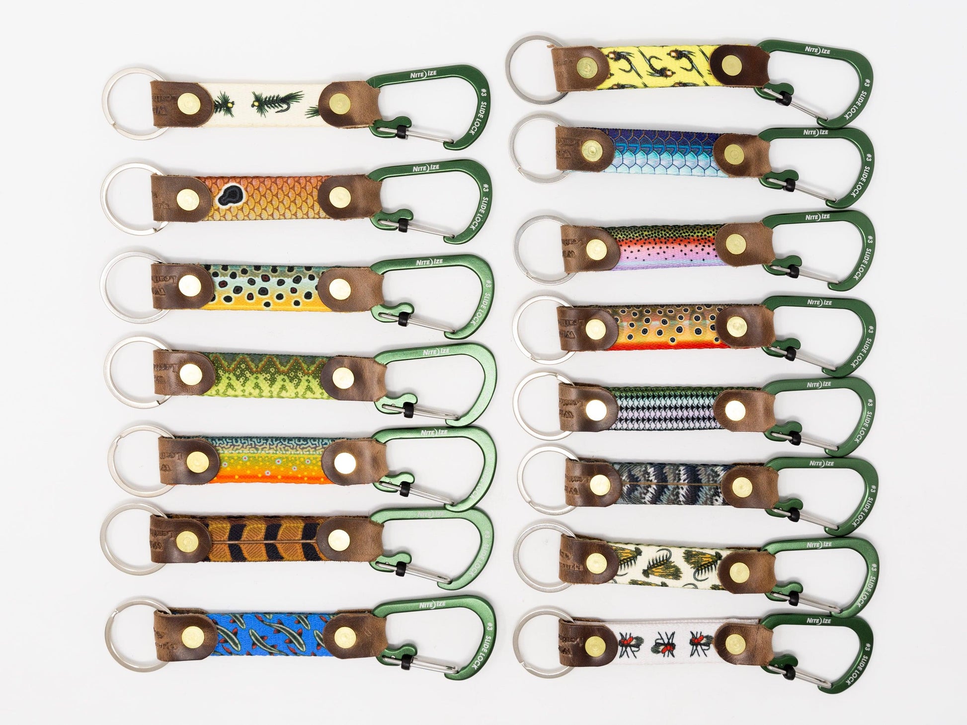 The Fish/Upland Print Whis-Key-Hook - Whiskey Leatherworks