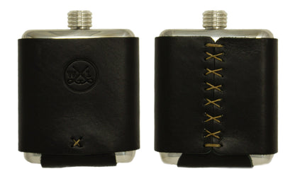 The Stillwater Stainless Flask - Whiskey Leatherworks
