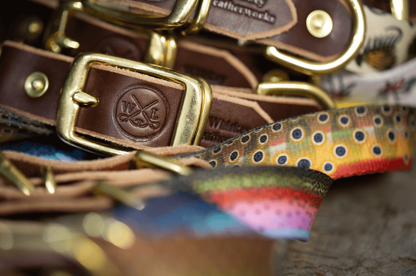 Fish & Upland Dog Collars - Whiskey Leatherworks